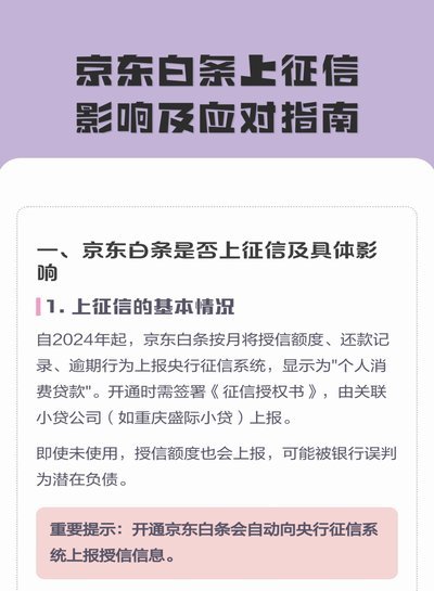 白条现在上征信了吗