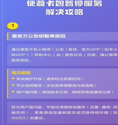 便荔卡包办理受阻怎么办