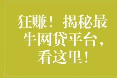 100个网贷平台高清图鉴